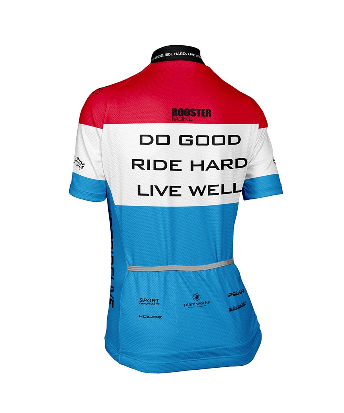 W. PELOTON RACE JERSEY - ROOSTER RACING RWB - Voler - PRINT - 1T201P9PRT