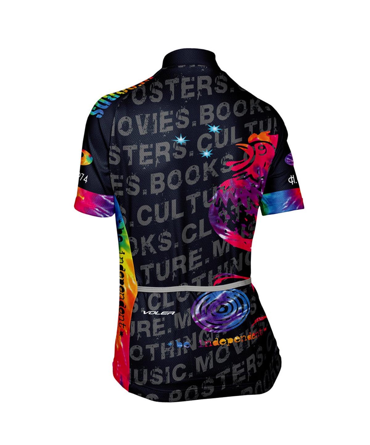 W. PELOTON RACE JERSEY - BOO BOO TIE DYE - Voler - PRINT - 1T201PEPRT
